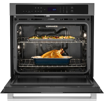 Maytag MOES6030LZ 30 Inch Fingerprint Resistant Stainless Steel Electric Single Wall Oven — thumbnail 10