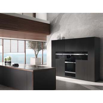 Miele DGC7640CTS PureLine Series 24 Inch Clean Touch Steel Electric Single Wall Steam Oven — thumbnail 4