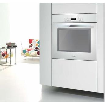 Miele H6280BPBRWS DirectSelect Series 30 Inch Brilliant White Electric Single Wall  Oven — thumbnail 2