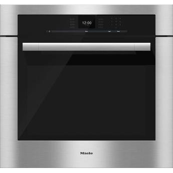 Miele H6580BP SensorTronic Series 30 Inch Stainless Steel Electric Single Wall  Oven