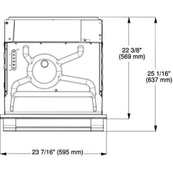 Miele H6660BP SensorTronic Series 24 Inch Clean Touch Steel Electric Single Wall Oven — thumbnail 5