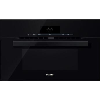 Miele H6870BMOBSW M Touch Series 30 Inch Obsidian Black Electric Single Wall Speed Oven