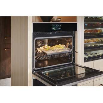Monogram Minimalist 30" Stainless Steel Electric Single Wall Oven - Convection - ADA Compliant — thumbnail 2
