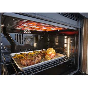 Monogram Minimalist 30" Stainless Steel Electric Single Wall Oven - Convection - ADA Compliant — thumbnail 7