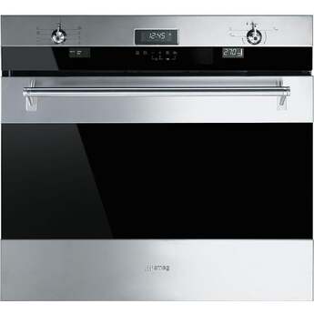 Smeg Classic Design 30" Stainless Steel Electric Single Wall Oven - Convection