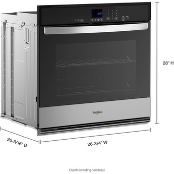 Whirlpool WOES3027LS 27 Inch Stainless Steel Electric Single Wall Oven — thumbnail 18