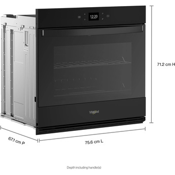 Whirlpool WOES5030LB 30 Inch Black Electric Single Wall Oven — thumbnail 35