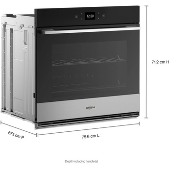 Whirlpool WOES5930LZ 30 Inch Fingerprint Resistant Stainless Steel Electric Single Wall Oven — thumbnail 16