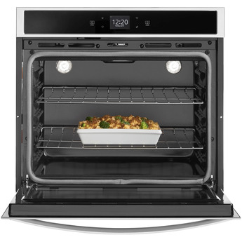Whirlpool 30" 5.0 cu. ft. Stainless Steel Smart Electric Wall Oven with TouchScreen - ADA Compliant — thumbnail 7