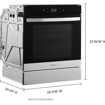 Whirlpool WOS52ES4MZ 24 Inch Electric Single Wall Oven — thumbnail 5