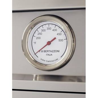 Bertazzoni Professional Series 36" Glossy Black Slide-In Liquid Propane Sealed Burner Range - Convection — thumbnail 2
