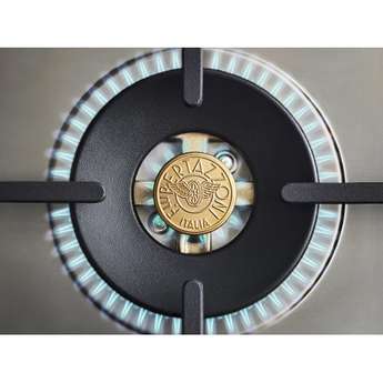 Bertazzoni Professional Series 36" Glossy Black Slide-In Liquid Propane Sealed Burner Range - Convection — thumbnail 5