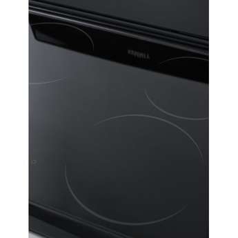Summit 24" Black & Stainless Steel Front Control with Storage Drawer Slide-In Smoothtop Electric Range — thumbnail 3