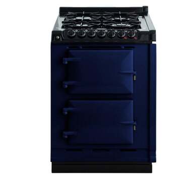 AGA 24" Black Dual Fuel (Liquid Propane) Sealed Burner Double Oven Range - Convection — thumbnail 14