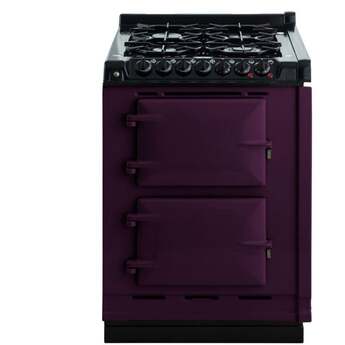 AGA 24" Black Dual Fuel (Liquid Propane) Sealed Burner Double Oven Range - Convection — thumbnail 16