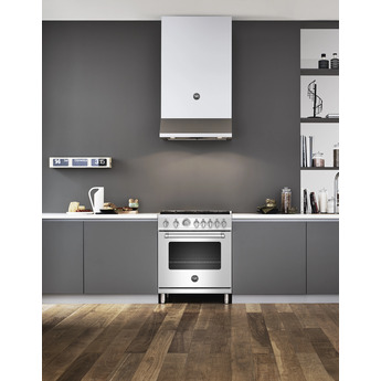 Bertazzoni Master Series 30" Stainless Steel Slide-In Natural Gas Sealed Burner Range - Convection — thumbnail 4