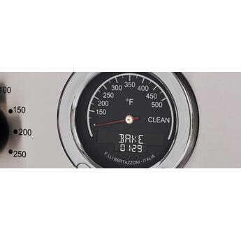 Bertazzoni Master Series 36" Stainless Steel Slide-In Dual Fuel (Natural Gas) Sealed Burner Range with Self Clean - Convection — thumbnail 10