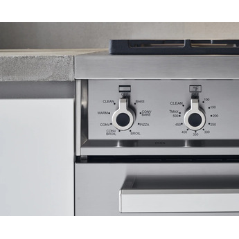 Bertazzoni Professional Series 36" Glossy Red Slide-In Dual Fuel (Natural Gas) Sealed Burner Range with Self Clean - Convection — thumbnail 14