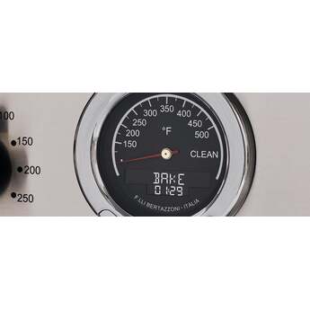 Bertazzoni Professional Series 48" Glossy White Slide-In Dual Fuel (Natural Gas) Sealed Burner Double Oven Range with Griddle & Self Clean - Convection — thumbnail 12