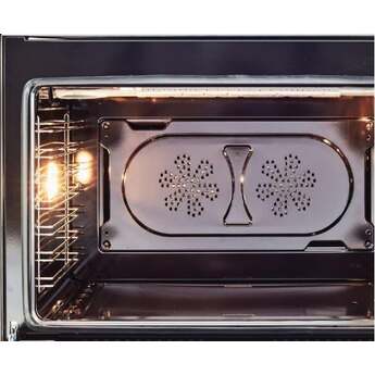 Bertazzoni Professional Series 48" Glossy White Slide-In Dual Fuel (Natural Gas) Sealed Burner Double Oven Range with Griddle & Self Clean - Convection — thumbnail 22