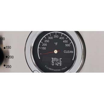 Bertazzoni Professional Series 48" Glossy Black Slide-In Dual Fuel (Natural Gas) Sealed Burner Double Oven Range with Griddle & Self Clean - Convection — thumbnail 8