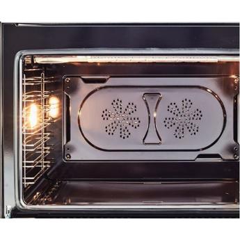 Bertazzoni Professional Series 48" Glossy Orange Slide-In Liquid Propane Sealed Burner Double Oven Range with Griddle - Convection — thumbnail 7