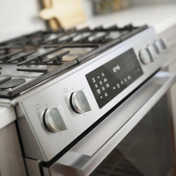 Bosch 800 30" Stainless Steel Sealed Burner Slide-In Dual Fuel Range - Convection — thumbnail 6