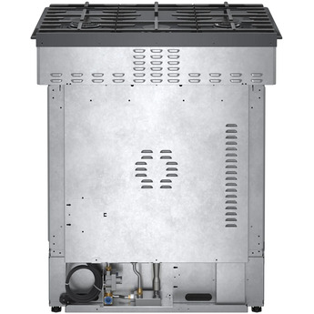 Bosch 800 30" Black Stainless Steel Sealed Burner Slide-In Natural Gas Range - Convection — thumbnail 3