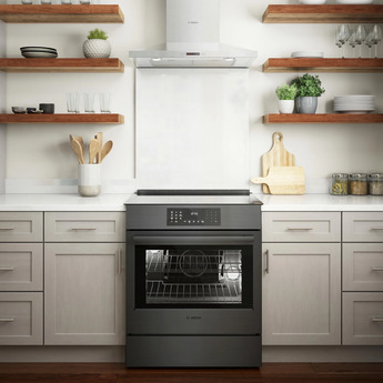 Bosch HII8047U 800 Series 30 Inch Electric Slide-In Range in Black Stainless Steel — thumbnail 17
