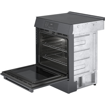 Bosch HII8047U 800 Series 30 Inch Electric Slide-In Range in Black Stainless Steel — thumbnail 5