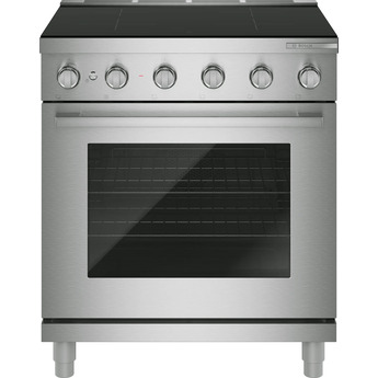 Bosch 30 Inch 500 Series Industrial Style Induction Range: Stainless Steel