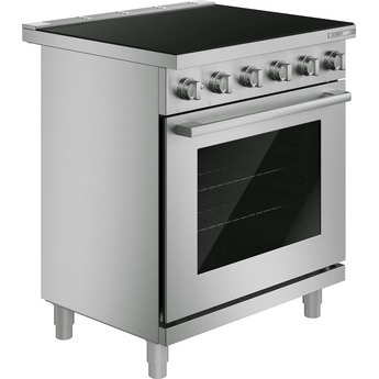 Bosch 30 Inch 500 Series Industrial Style Induction Range: Stainless Steel — thumbnail 3