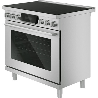 Bosch 36 Inch Slide-In Induction Range with 5 Elements, 3.7 cu. ft. Oven Capacity, 9 Cooking Modes, CombiZones, Convection Pro, and PreciseSelect® Controls: Stainless Steel — thumbnail 4
