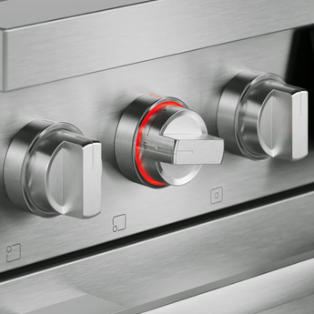 Bosch 36 Inch Slide-In Induction Range with 5 Elements, 3.7 cu. ft. Oven Capacity, 9 Cooking Modes, CombiZones, Convection Pro, and PreciseSelect® Controls: Stainless Steel — thumbnail 9