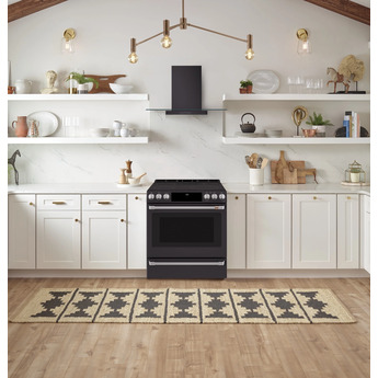 Cafe 30" Matte Black Smoothtop Self Cleaning Slide-In Range with Stainless Steel Handles- Convection - ADA Compliant — thumbnail 23