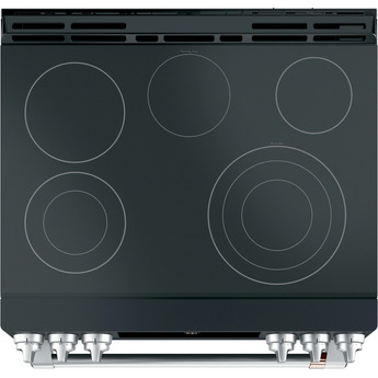 Cafe 30" Matte Black Smoothtop Self Cleaning Slide-In Range with Stainless Steel Handles- Convection - ADA Compliant — thumbnail 29
