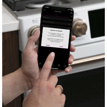 Cafe 30" Matte Black Natural Gas Sealed Burner Slide-In Range - Convection - ADA Compliant — thumbnail 32