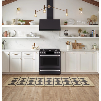 Cafe 30" Matte Black Natural Gas Sealed Burner Slide-In Range - Convection - ADA Compliant — thumbnail 9