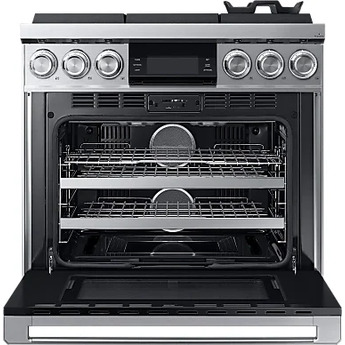 Dacor Modernist 36" Stainless Steel Natural Gas Sealed Burner Range - Convection — thumbnail 2