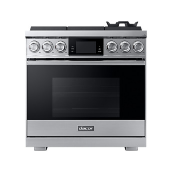 Dacor Modernist 36" Stainless Steel Natural Gas Sealed Burner Range - Convection — thumbnail 7