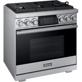 Dacor Modernist 36" Stainless Steel Natural Gas Sealed Burner Range - Convection — thumbnail 9