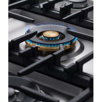 Fisher Paykel Classic 36" Black Dual Fuel (Natural Gas) Sealed Burner Range with Warming Drawer & Self Clean - Convection — thumbnail 8