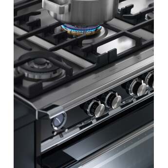 Fisher Paykel Classic 36" Black Dual Fuel (Natural Gas) Sealed Burner Range with Warming Drawer & Self Clean - Convection — thumbnail 9