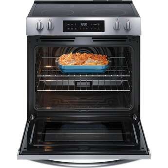Frigidaire 30 Inch Slide-In Electric Range With Air Fry And Steam Cleaning: Stainless Steel — thumbnail 6