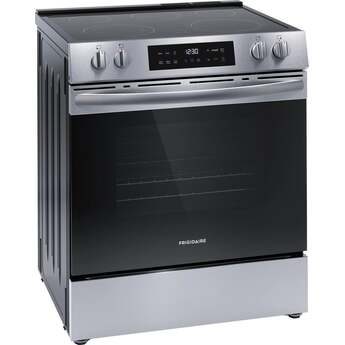 Frigidaire 30 Inch Slide-In Electric Range With Air Fry And Steam Cleaning: Stainless Steel — thumbnail 8