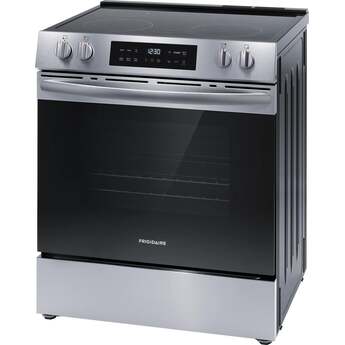 Frigidaire 30 Inch Slide-In Electric Range With Air Fry And Steam Cleaning: Stainless Steel — thumbnail 9