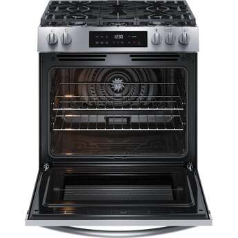 Frigidaire 30 Inch Slide-In Gas Range With Air Fry And Steam Cleaning: Stainless Steel — thumbnail 7