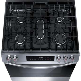 Frigidaire 30 Inch Slide-In Gas Range With Air Fry And Steam Cleaning: Stainless Steel — thumbnail 8