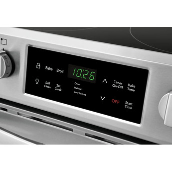 Frigidaire 30" Stainless Steel Electric Freestanding Smoothtop Range - ADA Compliant — thumbnail 11