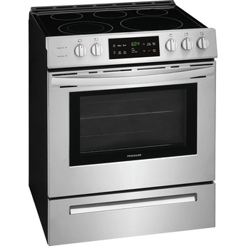 Frigidaire 30" Stainless Steel Electric Freestanding Smoothtop Range - ADA Compliant — thumbnail 2
